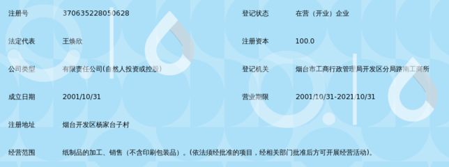 烟台开发区鑫兴纸制品