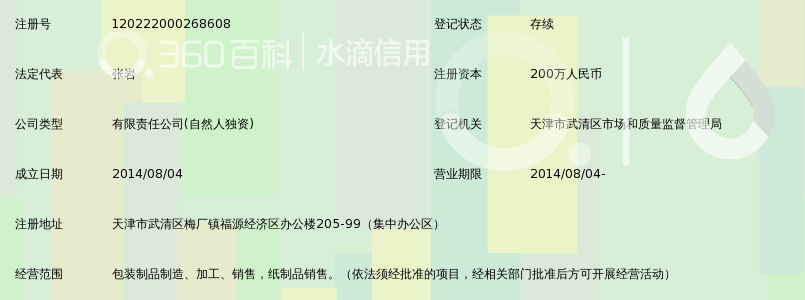 天津市谊傲包装制品